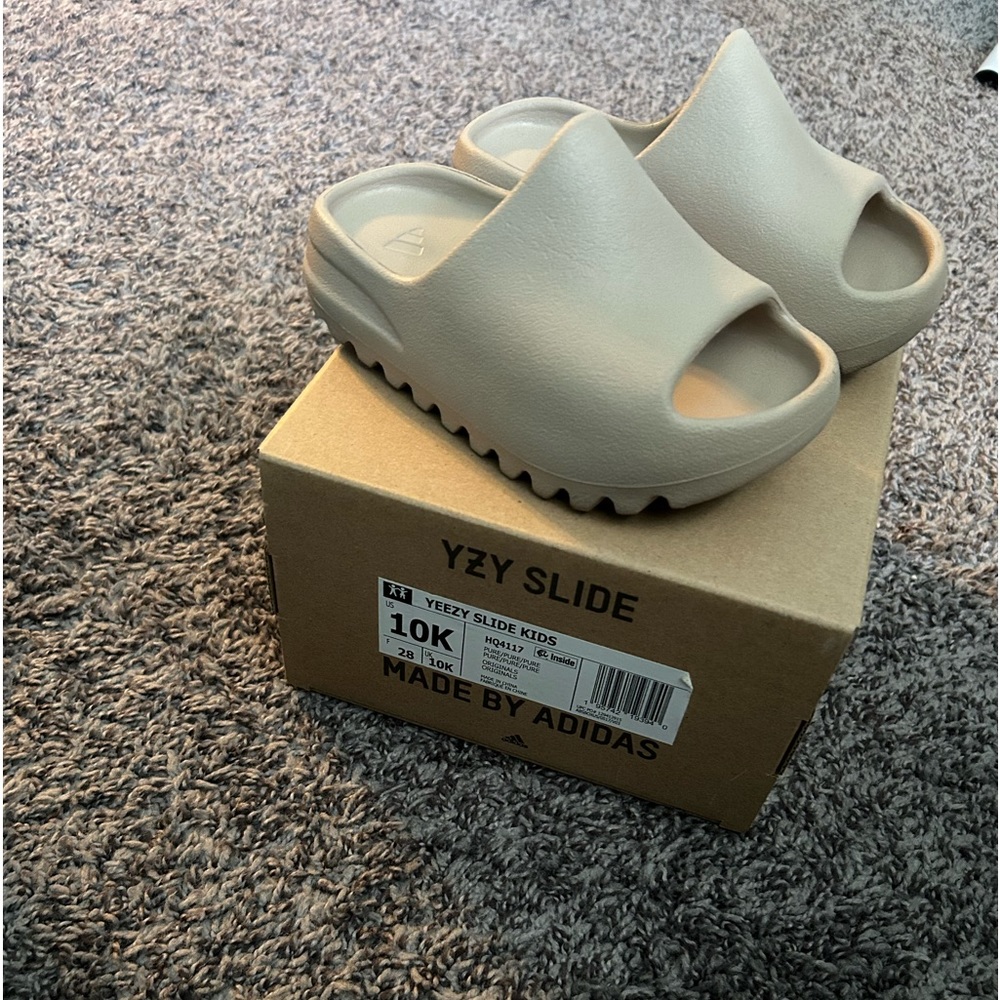 Toddler Yeezy Slides Pure Color